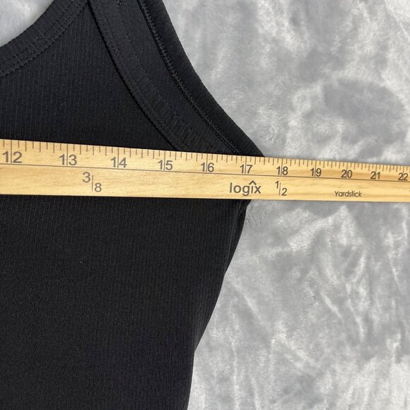 All In Motion Bodysuit Black‎ Womens XL Open Twist Back Ribbed Athleisure - Picture 5 of 9